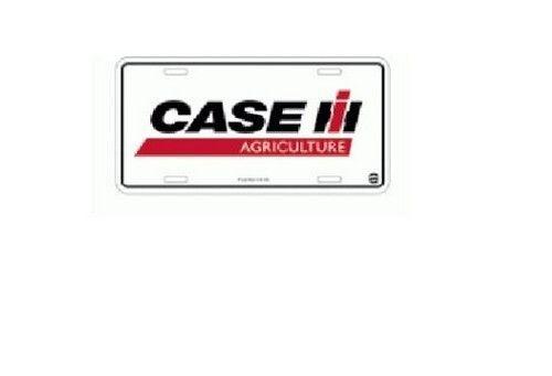 Case IH Logo - Case IH Agriculture Logo White License Plate