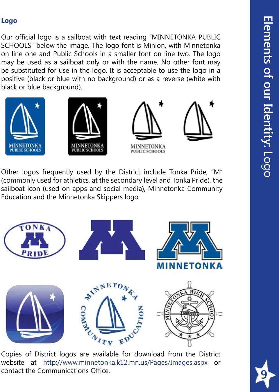 Minnetonka M Logo - Minnetonka Public Schools Brand Standards & Style Guide - PDF