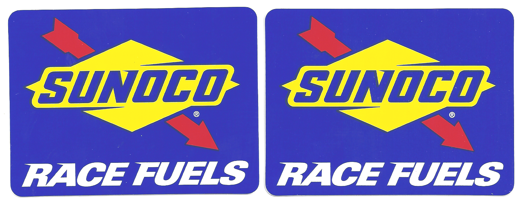 Sunoco Logo - Sunoco Racing Decals Stickers 6 Inches Paired. CrashDaddy Racing Decals