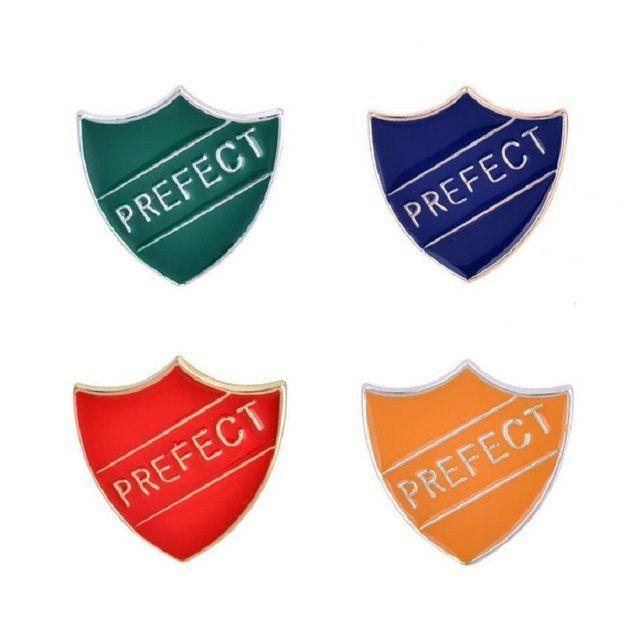 Who Has a Green and Red Shield Logo - Online Shop 2017 Fashion Green/ Blue/ Orange/ Red Shield Brooch Pins