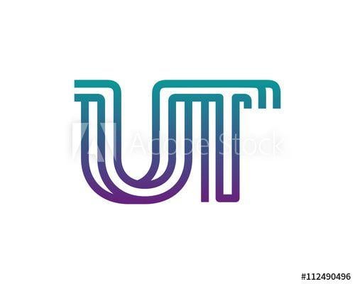 UT Logo - UT lines letter logo - Buy this stock vector and explore similar ...