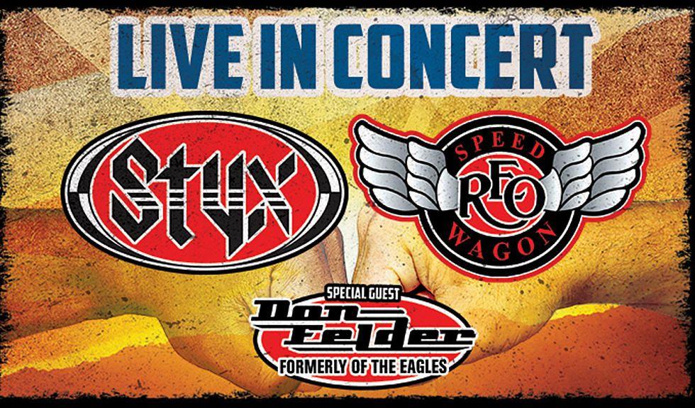 Cajundome Logo - Styx & REO Speedwagon Live At The Cajundome