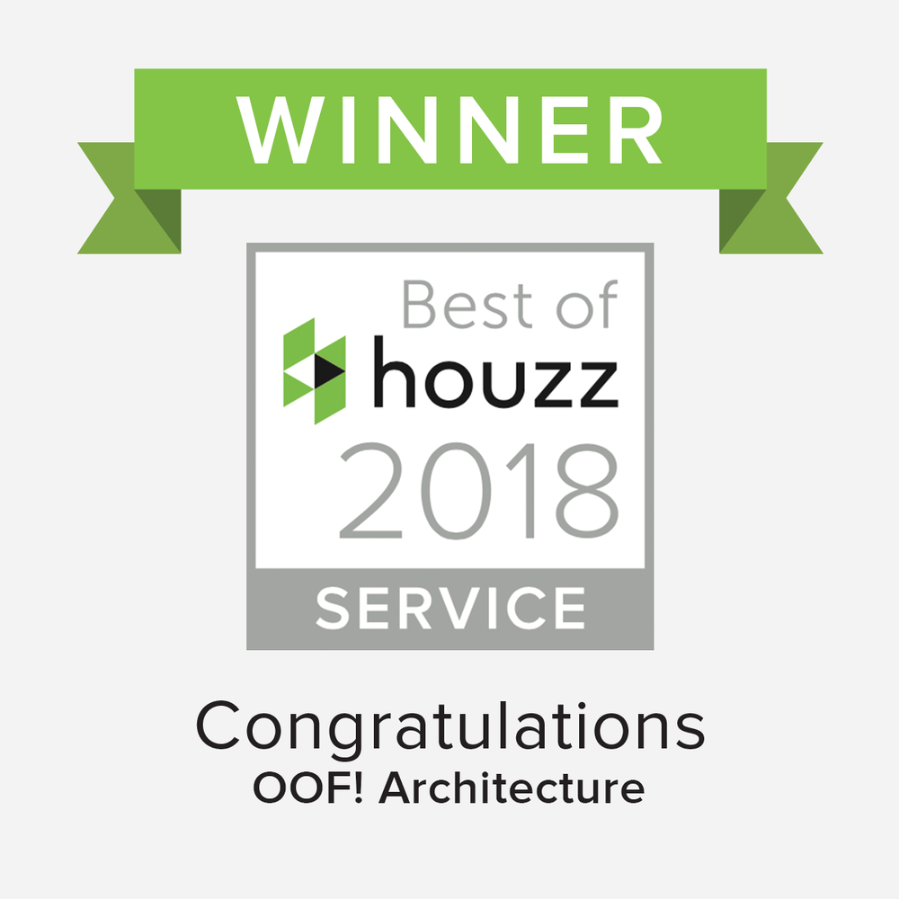 Houzz 2018 Logo - BEST OF HOUZZ 2018 — OOF! architecture