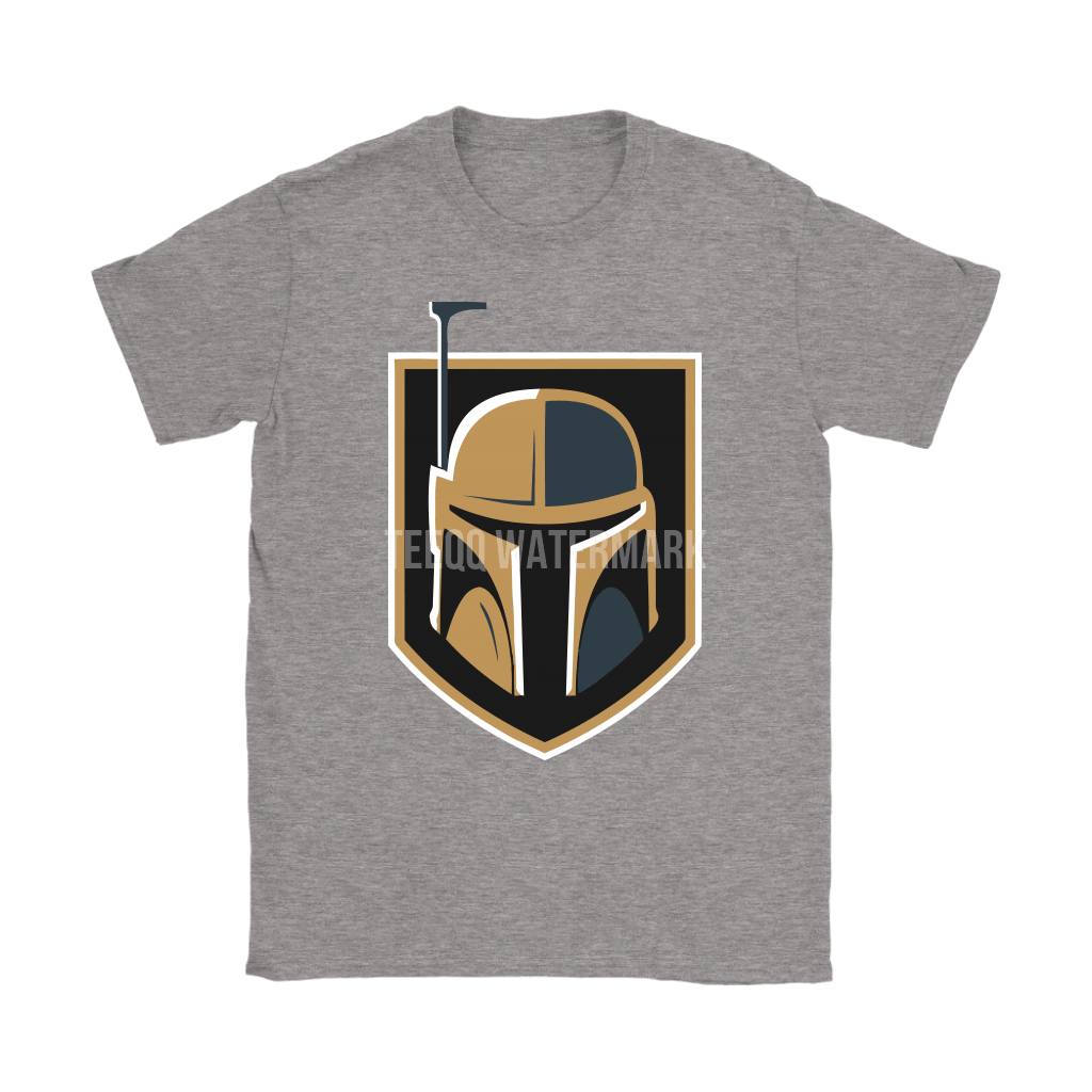 Boba Fett Logo - Boba Fett Star Wars x Vegas Golden Knights Logo Shirts