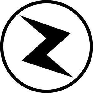 Lightning Bolt through Circle Logo - Ziggy Stardust Logo Vinyl Decal David Bowie Lightning Bolt Aladdin ...