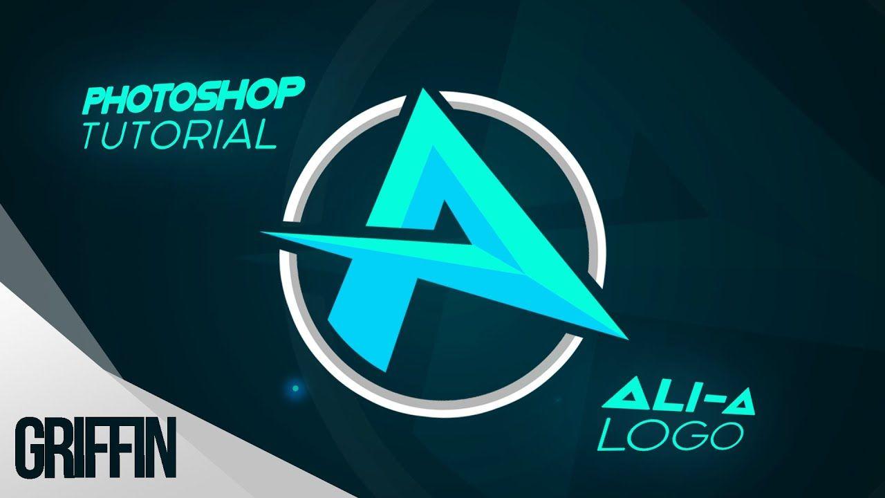 Ali a Logo - How to make a Logo like Ali-A | Photoshop | Part 1 - YouTube