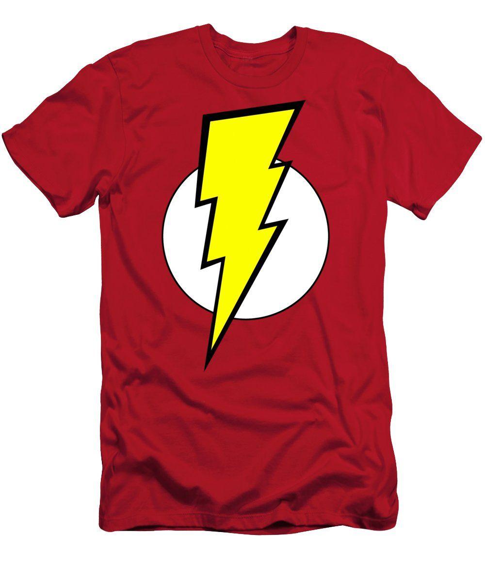 Lightning Bolt through Circle Logo - Pop Culture Geek Stuff Lightning Bolt Circle Design T-Shirt for Sale ...