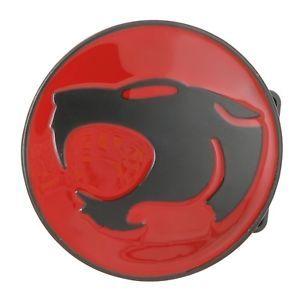 Black and Red Logo - ThunderCats Black/Red Logo Metal Belt Buckle | eBay