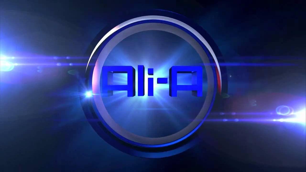 Ali a Logo - How To Make an Ali A Spinning Logo - YouTube
