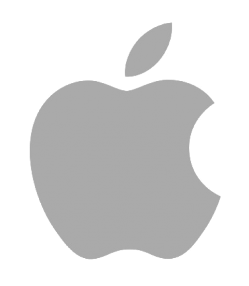 Grey Logo - Apple Grey Logo PNG Transparent