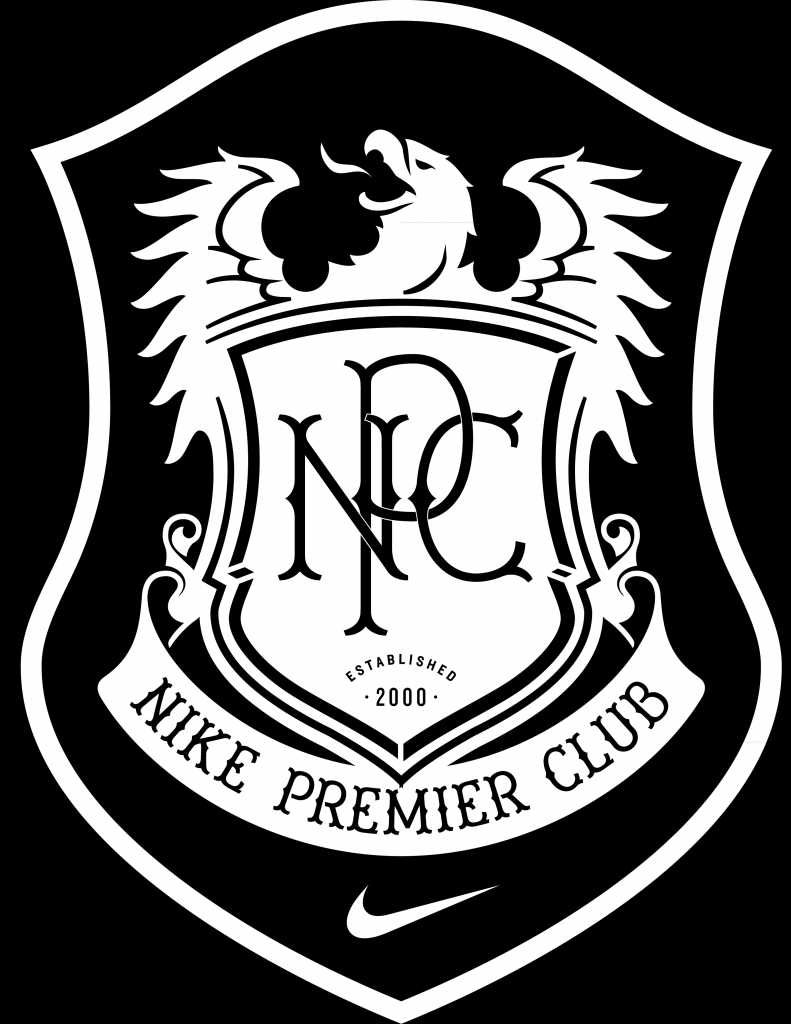 Black and White Soccer Club Logo - Lake Norman Soccer Club - powered by Oasys Sports