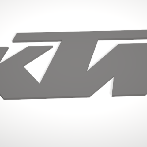 KTM Logo - 3D print model KTM Logo ・ Cults