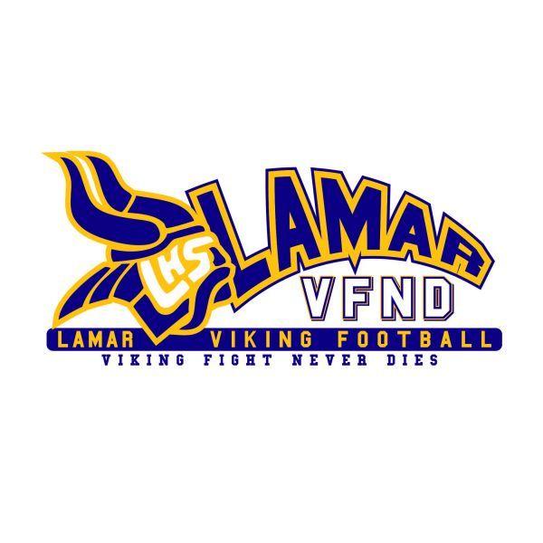Lamar Vikings Logo - Football – Rally Sportswear