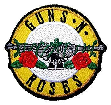Guns and Roses Band Logo - Amazon.com: Guns n Roses Rock band Logo t Shirts MG17 Embroidered ...