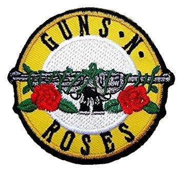 Guns and Roses Band Logo - Amazon.com: Guns n Roses Rock band Logo t Shirts MG17 Embroidered ...