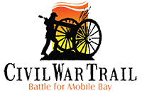 Mobile Alabama Logo - Battle of Mobile Bay. Civil War Trail Civil War Battles