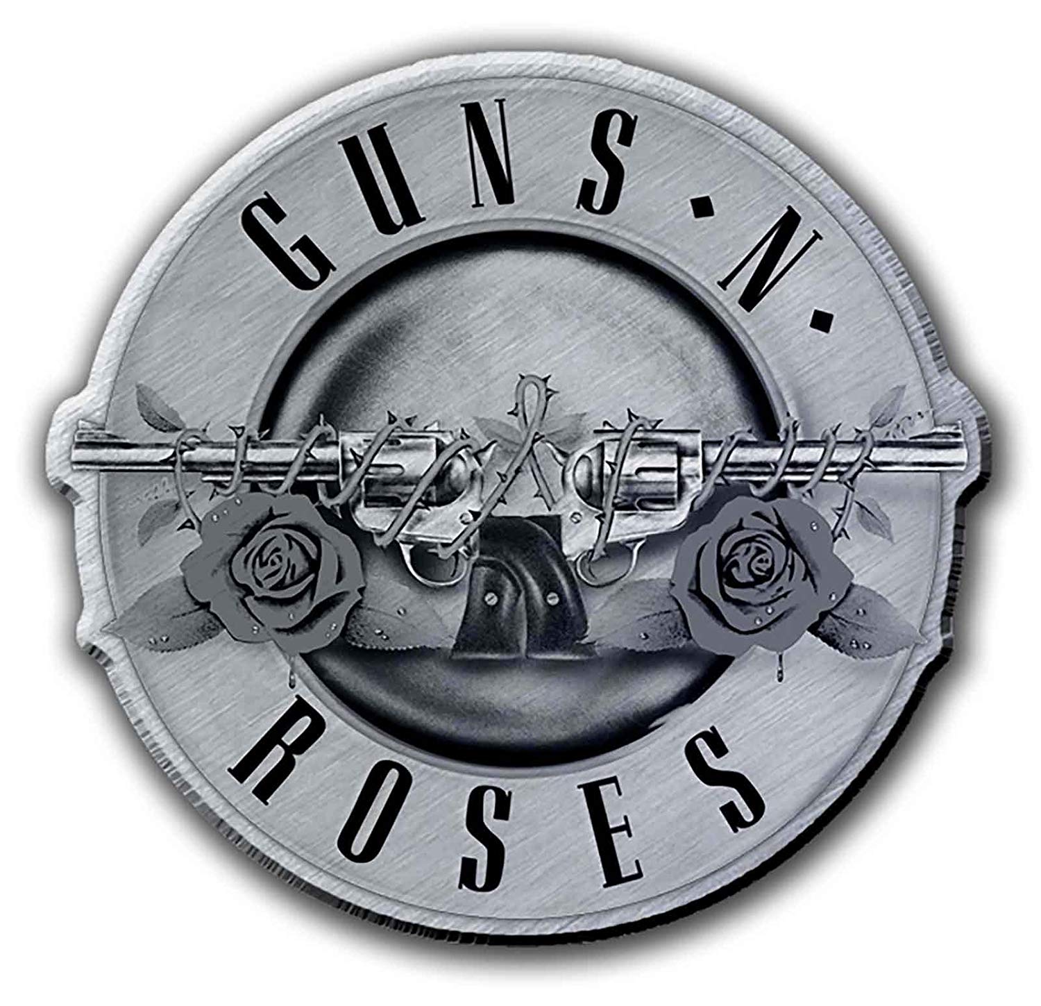 Guns and Roses Band Logo - Guns N Roses Pin Badge Classic Bullet Band Logo Official