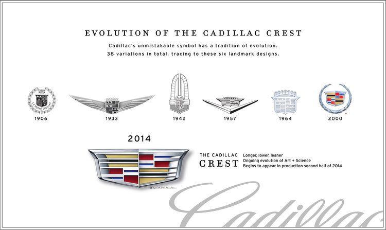 2014 Cadillac Logo - Cadillac Logo Change Heralds New Designs