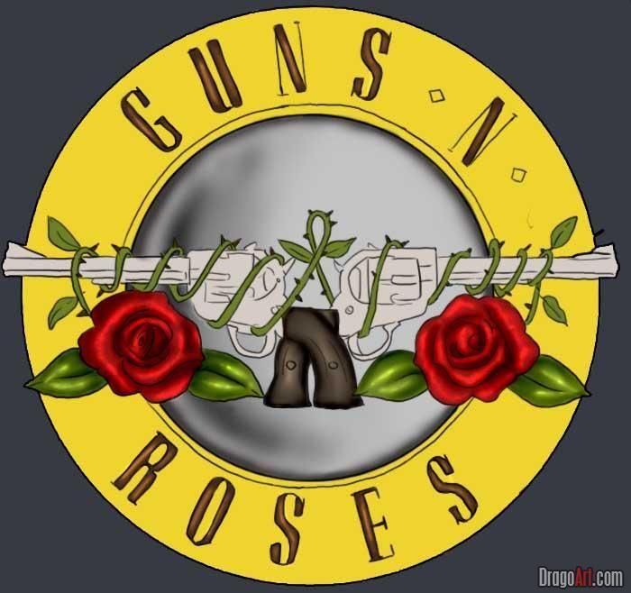 Guns and Roses Band Logo - guns & roses I love. Guns N