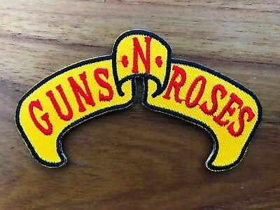 Guns and Roses Band Logo - GUNS N' ROSES Rock Band Logo Music Sew Embroidery Heat Iron On Patch