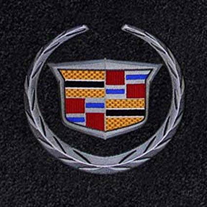 2014 Cadillac Logo - Amazon.com: Cadillac SRX Ebony Floor Mats w/ Silver Crest Logo 2012 ...