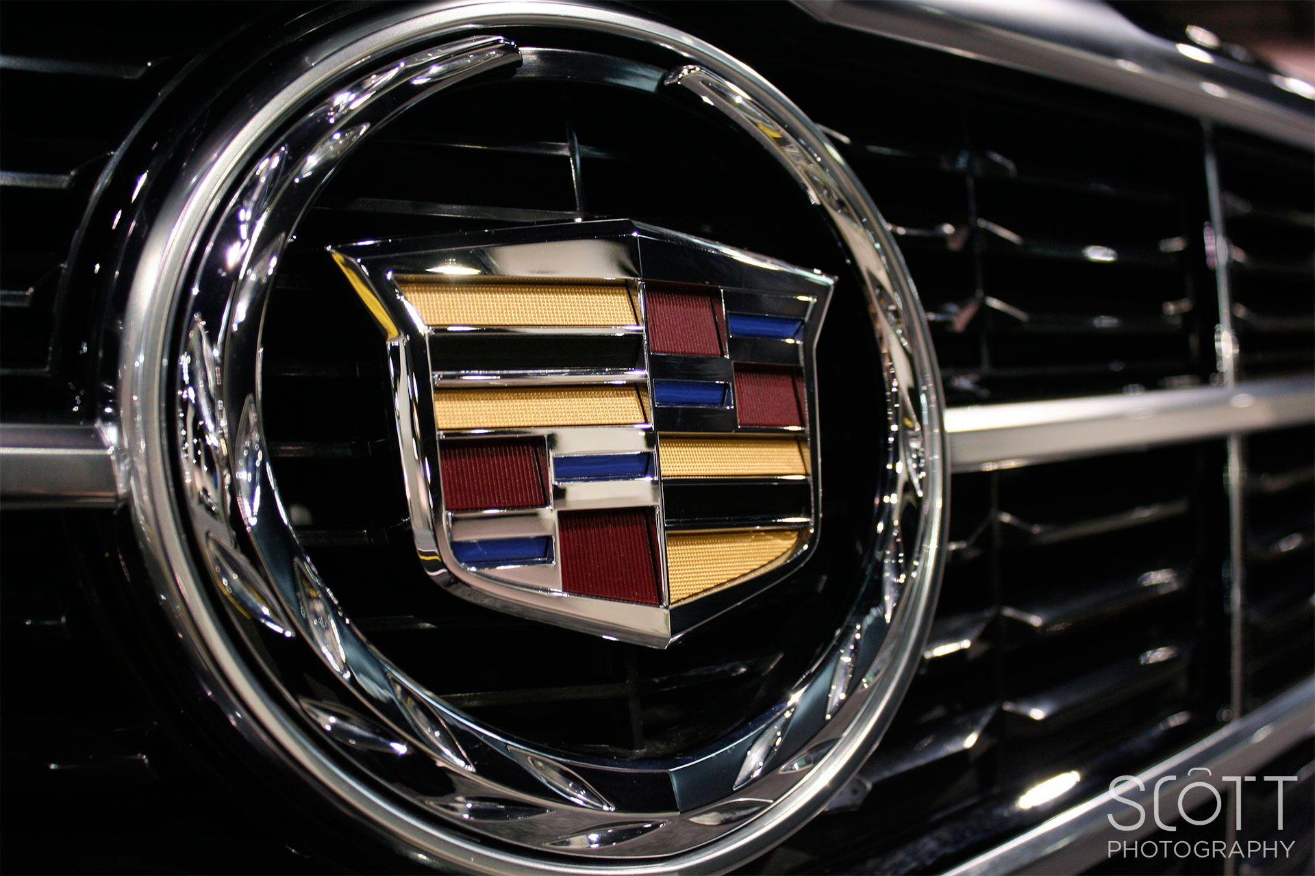 Cadillac Car Logo - Automotive Branding, Logos, and Badges - Scott Sousa Photography