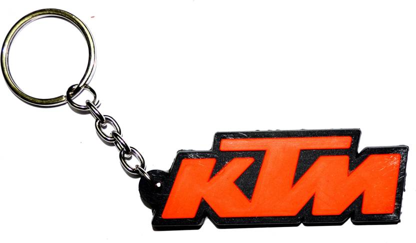 KTM Logo - Pin to Pen KTM Logo Rubber keychain Key Chain - Buy Pin to Pen KTM ...