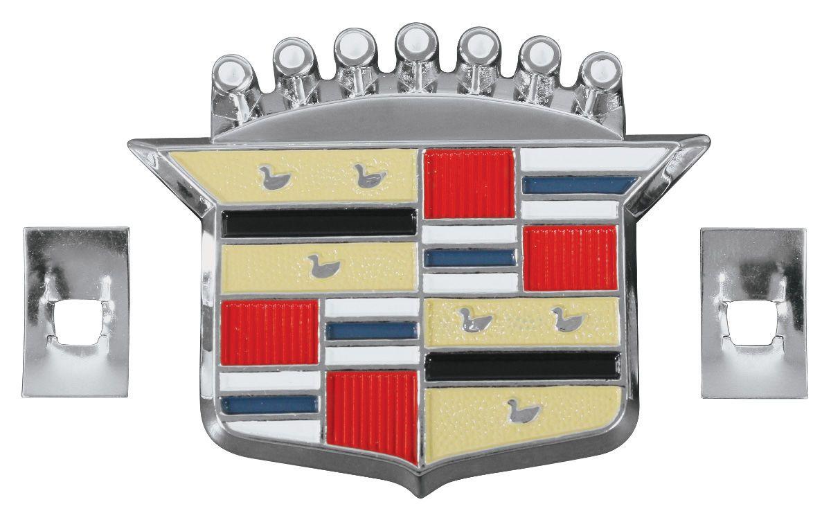 2014 Cadillac Logo - RESTOPARTS 1963-1980 Eldorado Hub Cap Emblem (Crest) @ OPGI.com