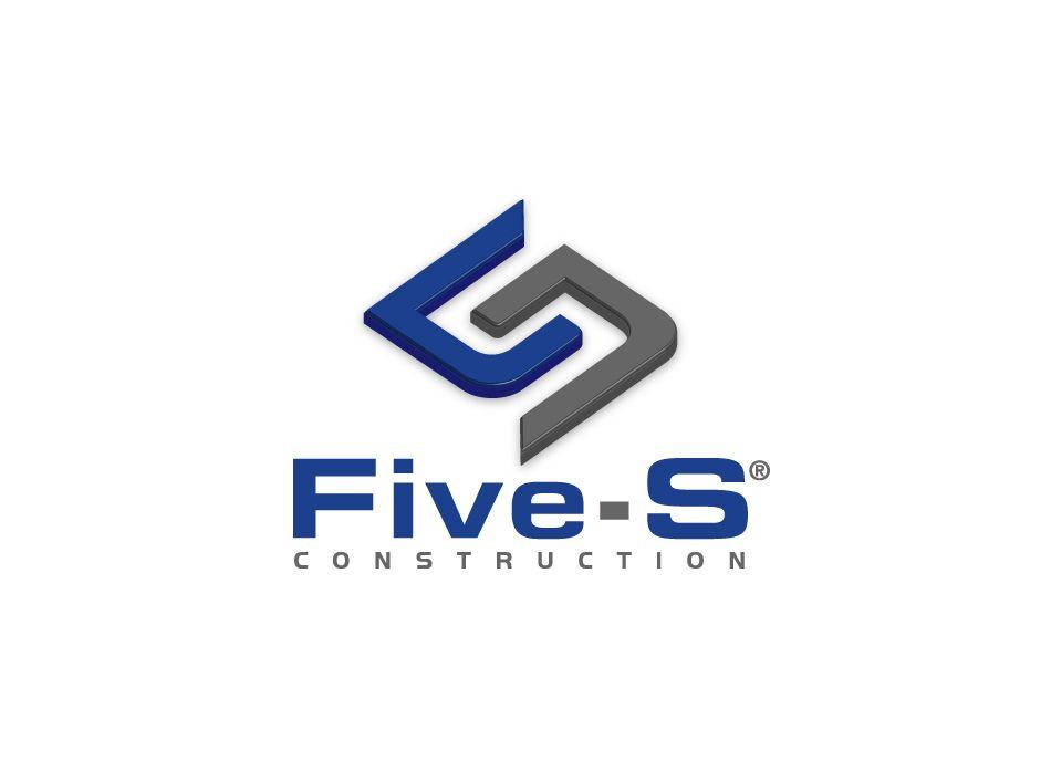Five S Logo - Masculine Logo Designs. Concrete Logo Design Project For Five S