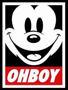 Mickey Hands Logo - Information about Obey Mickey Mouse Hands Logo - yousense.info