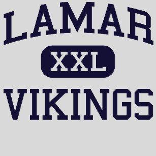 Lamar Vikings Logo - Lamar High School T Shirts Shirt Design & Printing