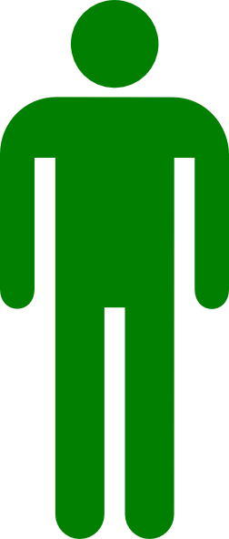 Green Person Logo - Green Man Clip Art at Clker.com - vector clip art online, royalty ...