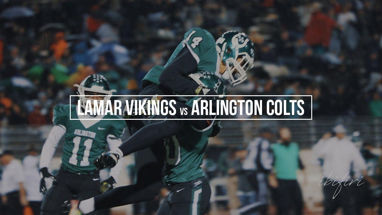 Lamar Vikings Logo - Lamar Vikings vs Arlington Colts | FOOTBALL HIGHLIGHTS - YouTube