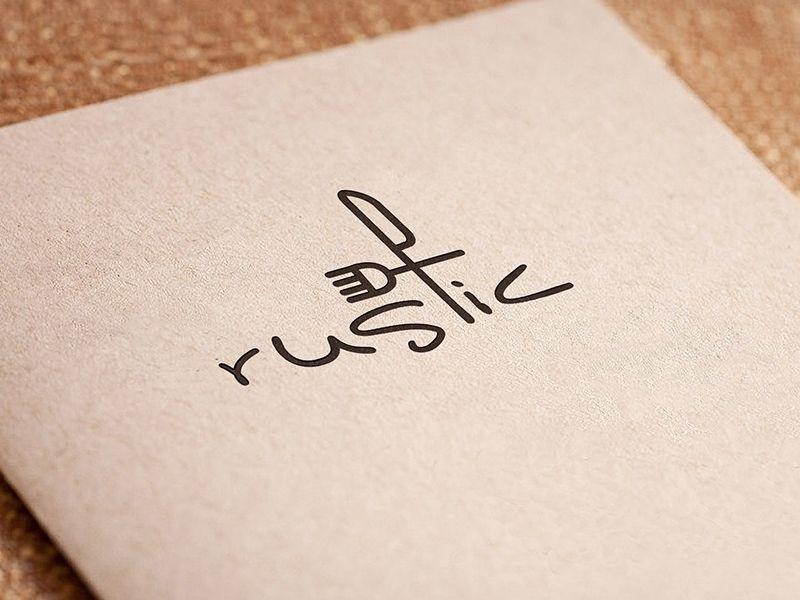 Rustic Food Logo - Rustic Restaurant logo