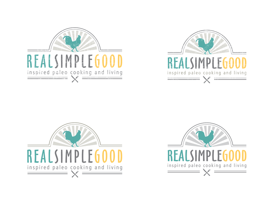 Rustic Food Logo - Create a rustic logo for realsimplegood, a paleo food & lifestyle ...