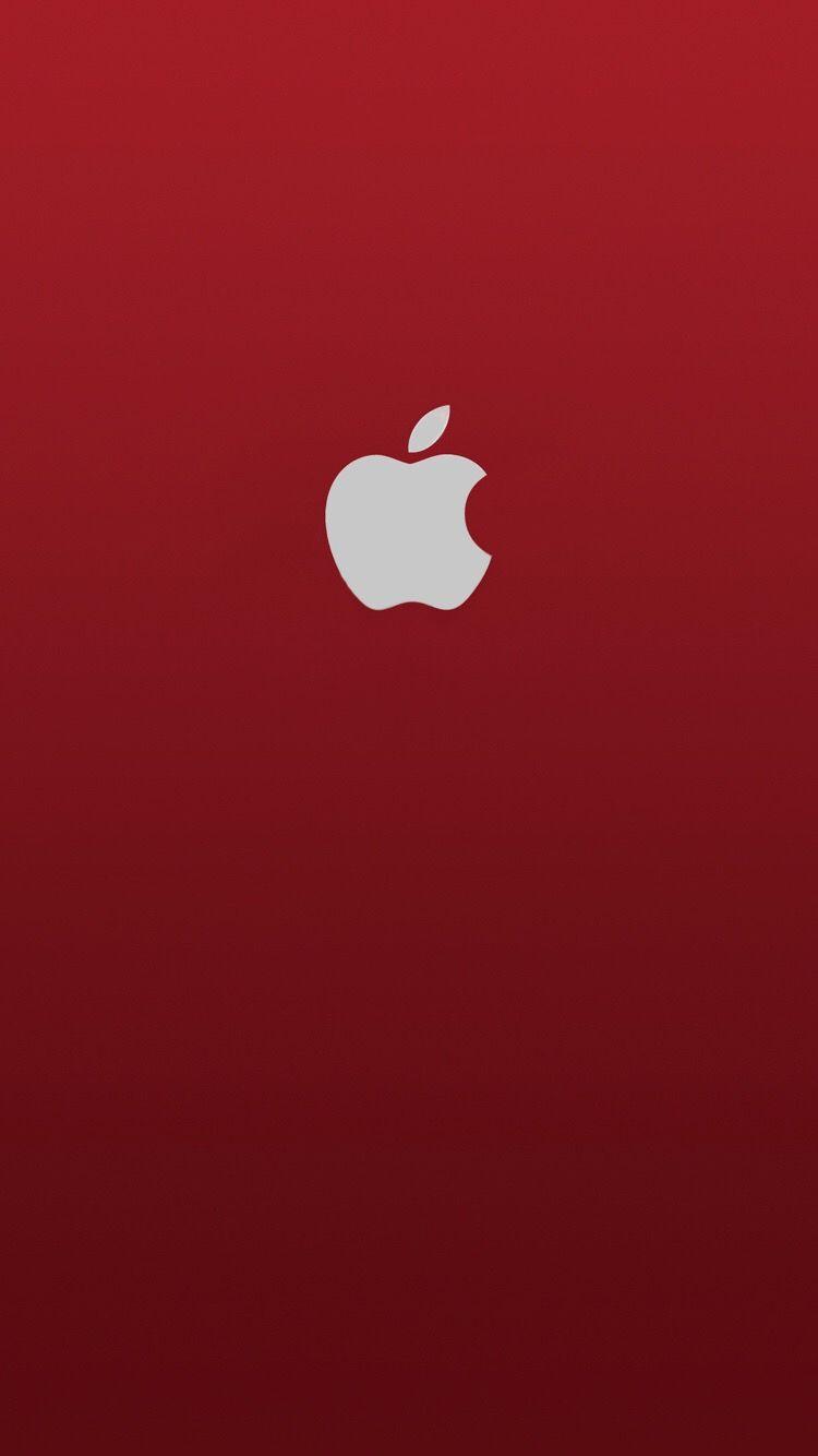 Tiny Apple Logo - iPhone Wallpaper Apple Red Logo | iPhone Wallpaper | Iphone ...