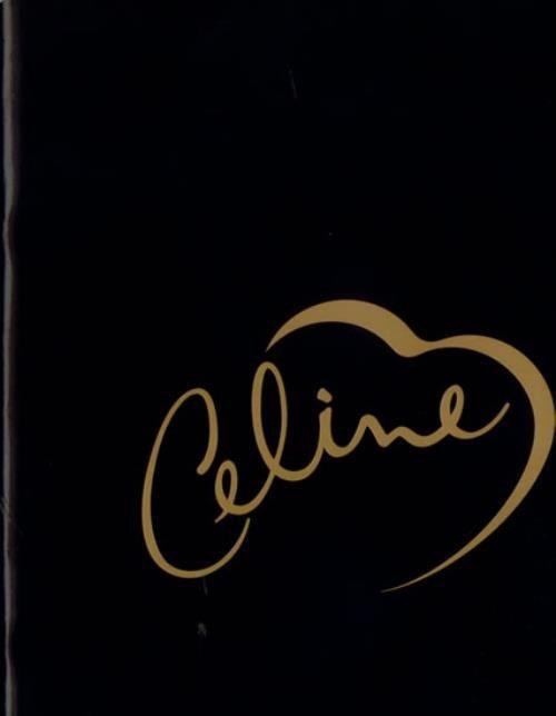 Celine Dion Logo - Céline Dion Let's Talk About Love World Tour UK tour programme ...
