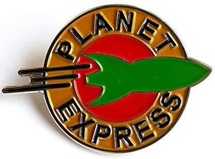 Planet Express Logo - Amazon.com : Futurama - Planet Express Logo Pin : Everything Else