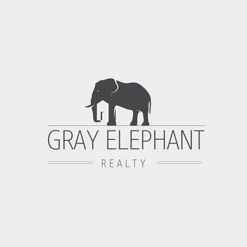 Grey Elephant Logo - Gray Elephant Realty. Logo design contest