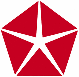 Red Triangle Star Logo - History of the Pentastar
