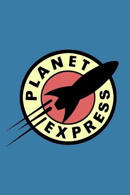 Planet Express Logo - Futurama Planet Express logo wallpaper is perfect for the iPhone