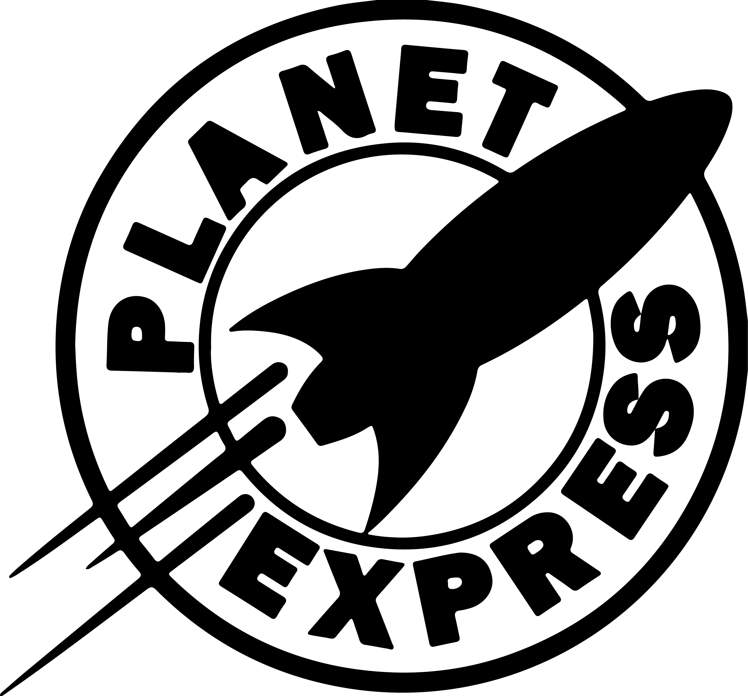 Planet Express Logo - Planet express Logos