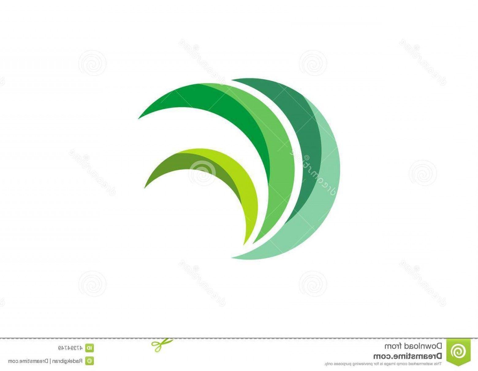 Green Person Logo - Eco Green Logo Circle Leaves Grass Nature Plant Symbol Design Vector