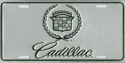 Silver Cadillac Logo - CADILLAC SILVER LOGO - Dixie Souvenirs