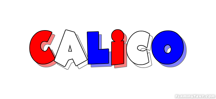 Google Calico Logo - United States of America Logo. Free Logo Design Tool from Flaming Text