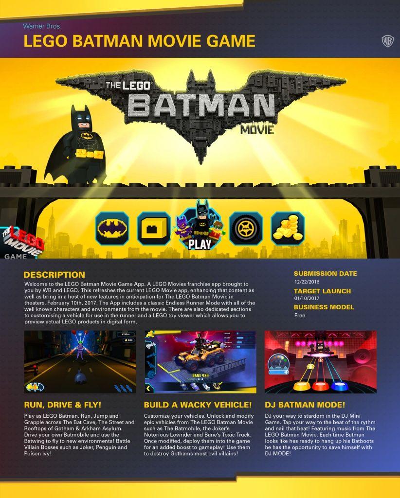 Movies From the Bat Logo - The LEGO Batman Movie Game - Warner Bros. - Games and Apps