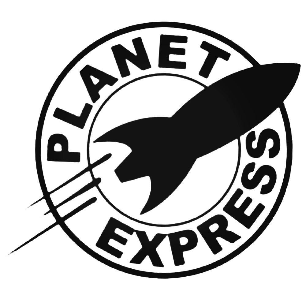 Planet Express Logo - Planet Express Futurama Vinyl Decal