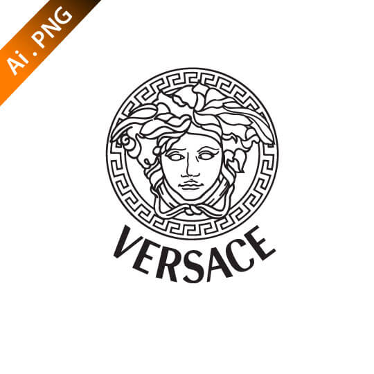 Versace Medusa Logo - Versace Medusa Logo Vector Design Template. Logo Design Service