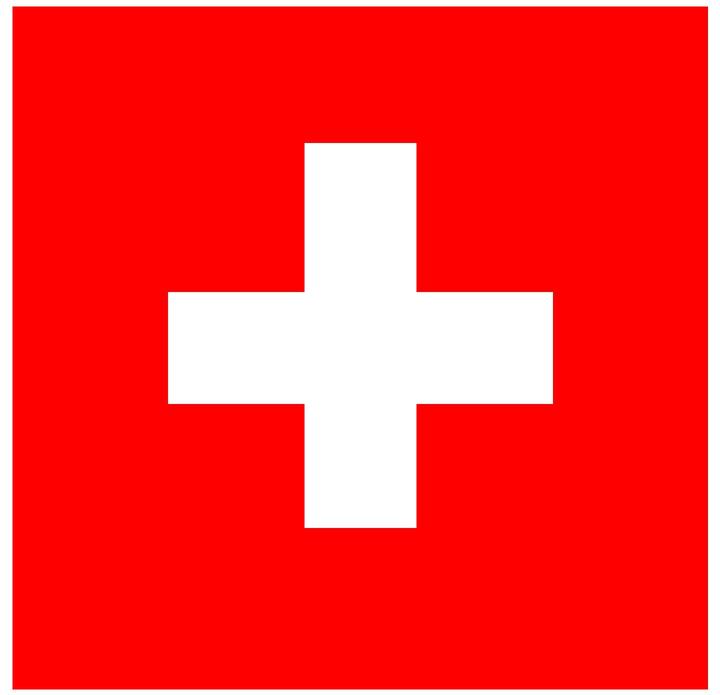 Red First Aid Logo - White cross red background Logos