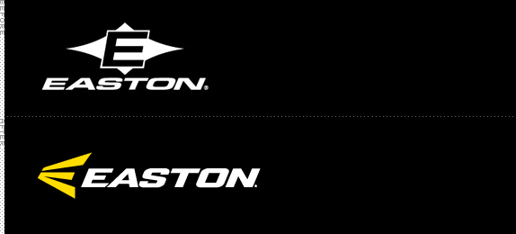 Black Easton Baseball Logo - Brand New: Hit that E